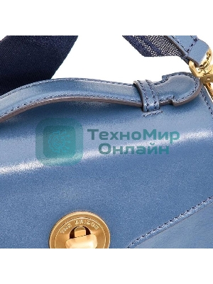 Сумка женская The Bridge Irene 04520501/KP голубая натур.кожа