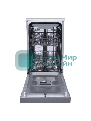 Посудомоечная машина Бирюса DWF-410/5 M, серый, 44.8 см, 10 компл., 49 дБ, класс A++