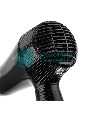 Фен настенный BRAYER BR3021BK, 2000, 2 скор, 2 реж нагрева, концентратор, холод, 1,8 м,