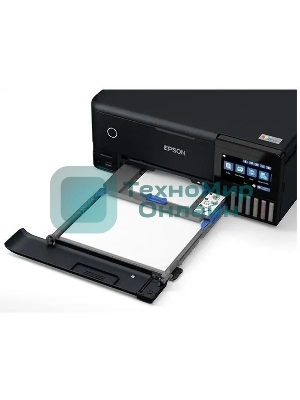 МФУ струйное Epson EcoTank L8160 (C11CJ20503) черный, A4, ч/б печ. 16 стр/мин., цв. печ. 12 стр/мин., 5760x1440 DPI, USB, Wi-Fi, Ethernet