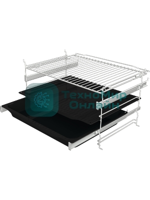 Духовой шкаф электрический Gorenje BOS6737SYB черный