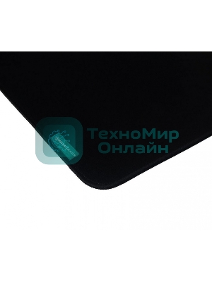 Коврик для мышки Raskat черный S (350x300, резина/ткань, прошитый край)