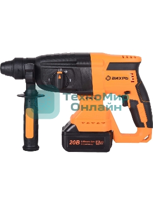 Перфоратор аккумуляторный АП-20Li/4 (в комплекте 2 АКБ и ЗУ) в кейсе Вихрь