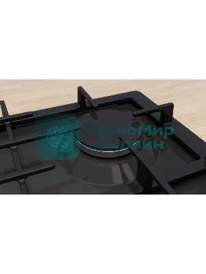 Газовая варочная панель Bosch PGP6B6K90R черный