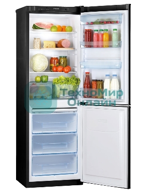 Холодильник Pozis RK-139 A черный двухкамерный 188/97 л морозилка снизу
