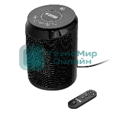 Тепловентилятор керамический Denzel DTFC-2000X, 1000/2000 Вт, 20 м2, 3 режима, пульт, Wi-Fi, термостат