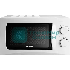 Микроволновая печь Starwind SMW3720 белый, 20 л, 700 Вт, переключатели - поворотный механизм