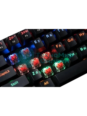 Клавиатура проводная Defender Redragon Lakshmi, USB, черный