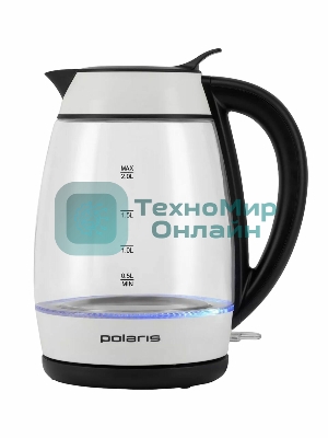 Чайник электрический Polaris PWK-2092СGL белый