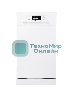 Посудомоечная машина LEONORD LDW-45A01 (109832), белый, 44.8 см, 9 компл., 49 дБ, класс: А+