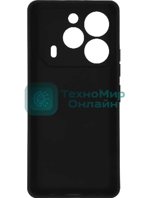 Чехол (клип-кейс) BoraSCO для Tecno Pova 6/6 Pro Silicone Case черный (73173)