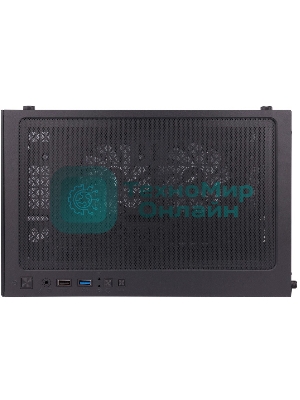 Компьютерный корпус 1STPLAYER MIKU Mi2-A черный mATX 3x120мм LED fans Mi2-A-BK-2F1R-1F1