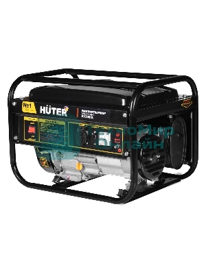 Электрогенератор бензиновый Huter DY3000L, 2.8 кВт, 67 дБ, 39 кг
