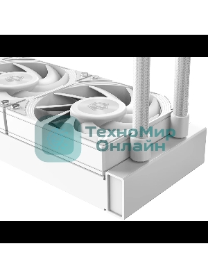 Система жидкостного охлаждения ID-Cooling DX240 Max белый 120мм алюминий+медь 2150rpm 32.5db 4-pin 300W