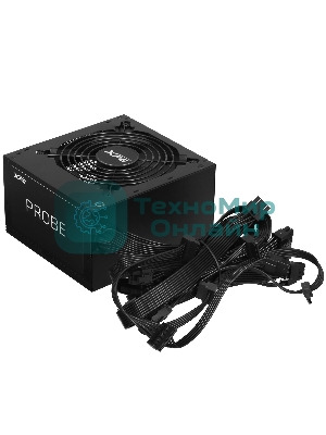 Блок питания ADATA XPG PROBE600B-BKCEU, 600Вт, 80 PLUS Bronze, 120мм, черный