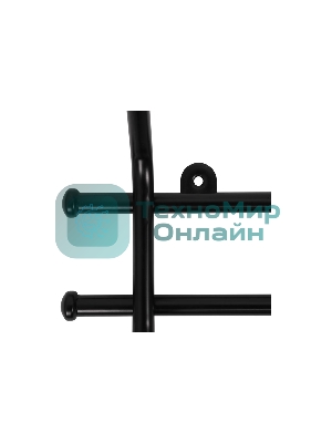 Вешалка настенная ЗМИ Норма 7 черный ВН 66 Ч