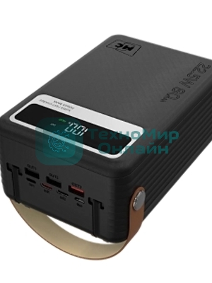 Портативный аккумулятор MORE CHOICE (4620202552921) PB69-80 80000mAh 3USB+2Type-C+1USB-IP+1micro-USB 3.0A, черный