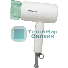 Фен Starwind SHD 6065 белый/зеленый, 1800 Вт, ионизация