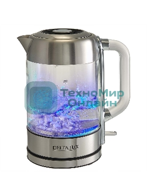 Чайник DELTA LUX DE-1026 2,2кВт, 1,7 л