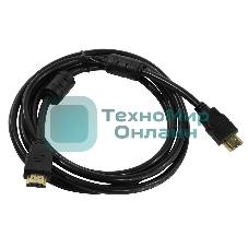 Кабель 5bites APC-200-030F HDMI, M-M, V2.0, 4K, HIGH SPEED, ETHERNET, 3D, FERRITES, 3M