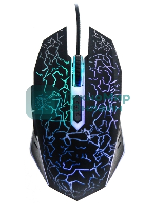 Мышь Oklick 895G HELLFIRE черный оптическая (2400dpi) USB игровая (5but)