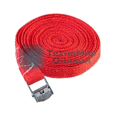 Ремень Rexant для крепления груза, с фиксатором, 6м красный