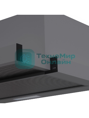 Вытяжка встраиваемая LEX Hide G 600 серый, 60 см, 550 куб. м/ч, 42 дБ