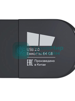 Флешка USB More Choice (4610196404924) MF64-2 - черный