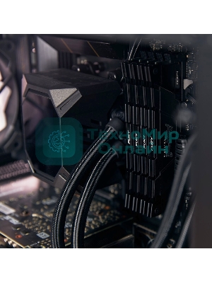 Оперативная память Kingston Fury Renegade, DDR4, 16GB (2x8GB), 3200MHz, CL16, DIMM, с радиатором, серый/черный