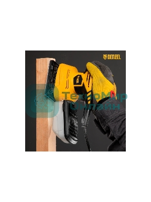 Вибрационная шлифовальная машина Denzel 2 в 1 VDS-2, 130 Вт, 14000 об/мин