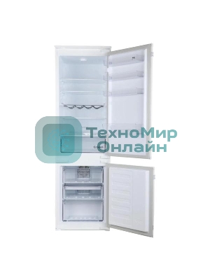 Встраиваемый холодильник Beko BCHA2752S белый (двухкамерный)