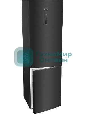 Холодильник Haier C4F740CDBGU1 графитовый двухкамерный 286/115л морозилка снизу, No Frost