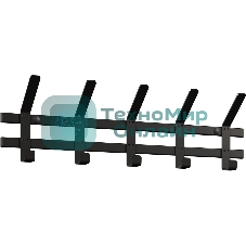 Вешалка настенная ЗМИ ТОРОНТО 5 черный ВНТ5 Ч