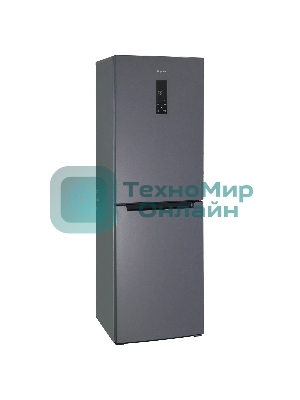 Холодильник Бирюса Б-W940NF графит двухкамерный 210/130л морозилка снизу, No Frost