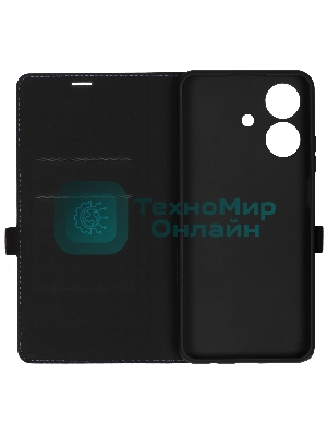 Чехол Book Case для Realme Note 60/60X фиолетовый, Borasco