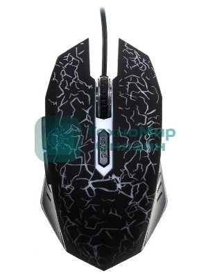 Мышь Oklick 895G HELLFIRE черный оптическая (2400dpi) USB игровая (5but)