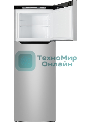 Холодильник Atlant XM 3635-189 серебристый двухкамерный 206/64л морозилка сверху