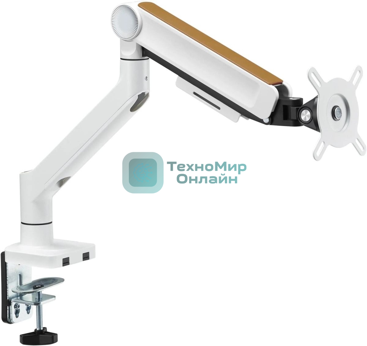 Кронштейн для мониторов Ultramounts UM732W белый/коричневый 17