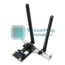 Сетевой адаптер Mercusys MA86XE Трехдиапазонный адаптер PCI Express с поддержкой Bluetooth и Wi-Fi 6E AXE5400