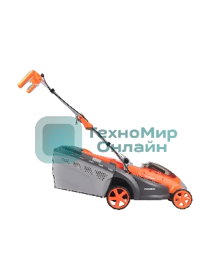 Газонокосилка аккумуляторная PATRIOT CM4010XL, 40B платформа LCT, 37см, бесщеточный дв.,травосб. 40л, одна АКБ(4,0А*ч) и ЗУ