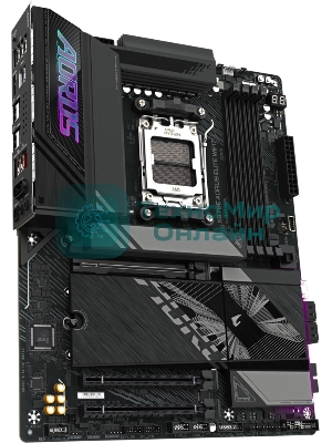 Материнская плата Gigabyte X870E AORUS ELITE WIFI7, AM5, AMD X870E, 4xDDR5, 4xSATA, 4xM.2, 1xPCI-E 5.0 x16, 1xPCI-E 4.0 x4, 1xPCI-E 3.0 x4, 1xHDMI, 1x 2.5Gb LAN, 4xUSB-A 3.2 Gen 1, 2xUSB-A 3.2 Gen 2, 4xUSB-A 2.0, 2xUSB-C 4.0, 2x3.5 мм, 7.1, ATX
