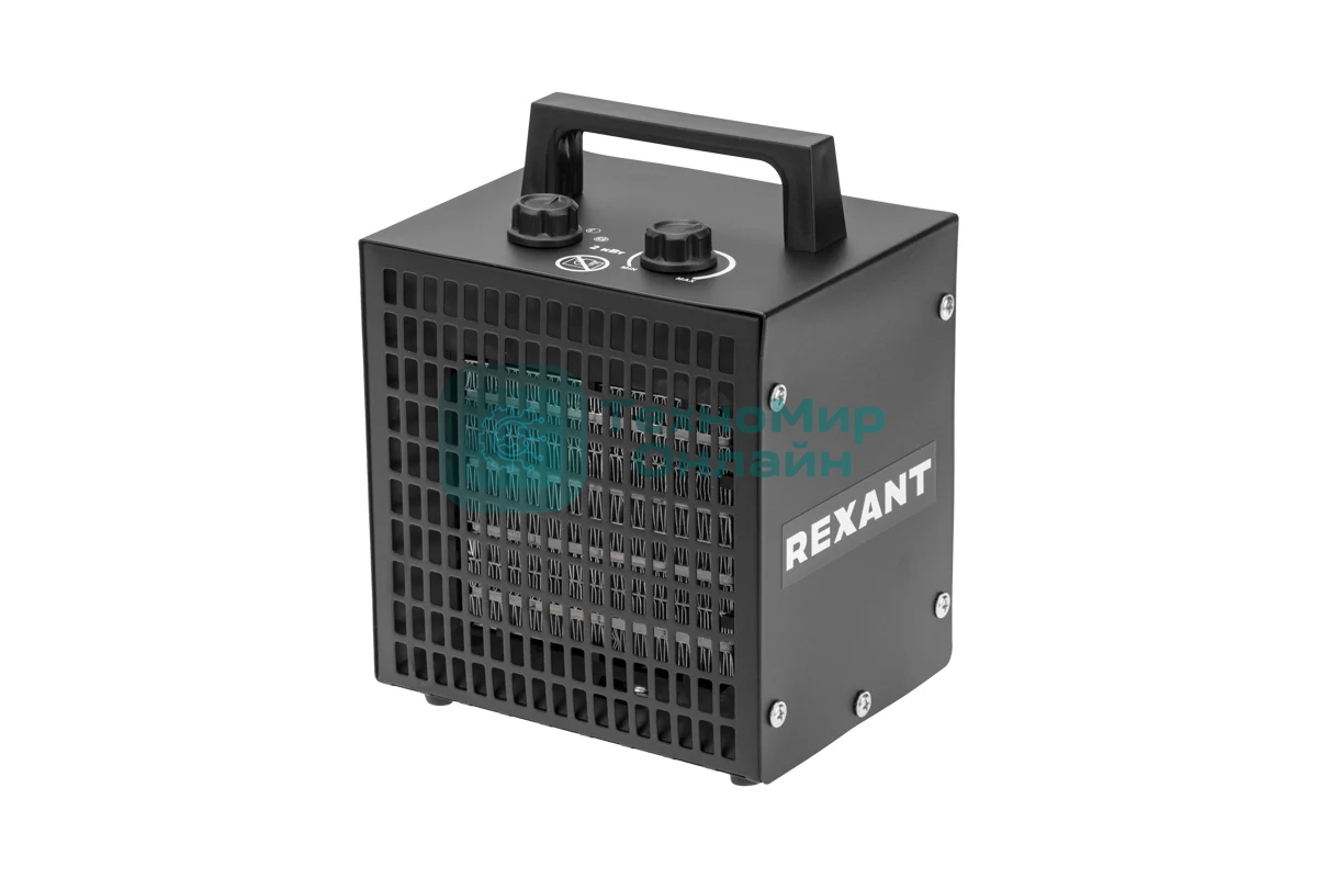 Пушка тепловая электрическая Rexant квадратная, PTC, 2кВт
