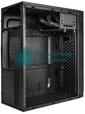 Компьютерный корпус Miditower ExeGate AA-442U2-UNS500 (ATX, БП UNS500 с вент. 12см, 1хUSB+2хUSB 3.0, аудио, черный)
