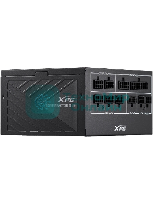 Блок питания ADATA XPG COREREACTORIIVE850G-BKCEU, 850Вт, 80 PLUS Gold, 120мм, модульный, черный
