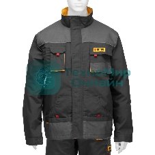 Куртка профессиональная рабочая Denzel 65% полиэстер 35% хлопок, XXXL