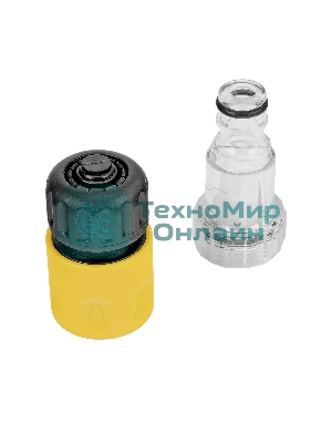 Моечная машина высокого давления Denzel R-200D, 2400 Вт, 200 бар, 420 л/ч, с барабаном