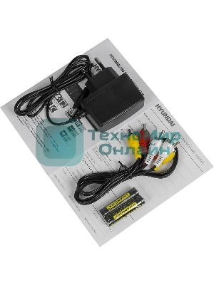 Приставка для цифрового ТВ Hyundai H-DVB440 черный, DVB-T2, DVB-T, DVB-C, HDMI, USB 2.0 x2