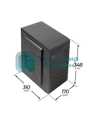 Компьютерный корпус Ginzzu B410 mATX