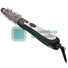 Фен-щётка BRAYER BR3130GD черный/розовый, 800 Вт