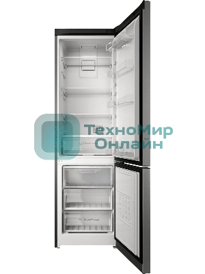 Холодильник Indesit ITS 5200 NG темно-серый двухкамерный 247/78л морозилка снизу, No Frost